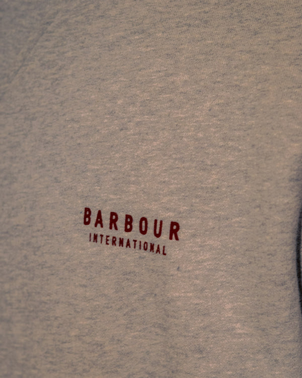 Barbour International Jack Crew  GY52 Grey Marl