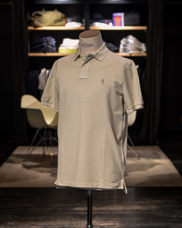 Polo Ralph Lauren Short Sleeve Polo Shirt Natural
