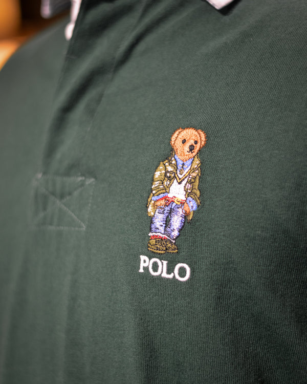 Polo Ralph Lauren Long Sleeve Rugby Shirt New Forest HRTG Bear