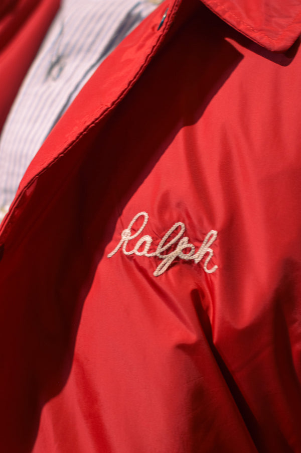Polo Ralph Lauren Coach Jacket RL2000 Red