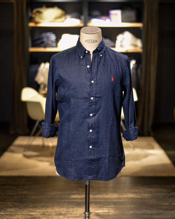 Polo Ralph Lauren Long Sleeve Sport Shirt Newport Navy