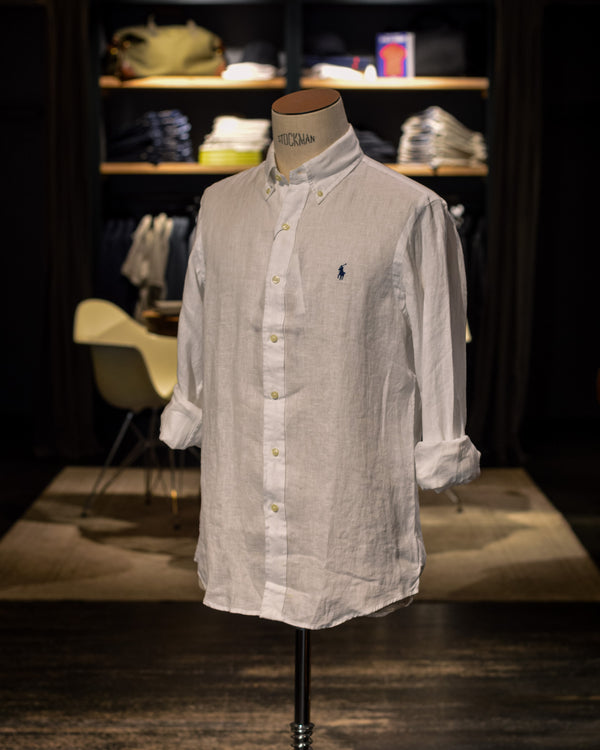 Polo Ralph Lauren Long Sleeve Sport Shirt White