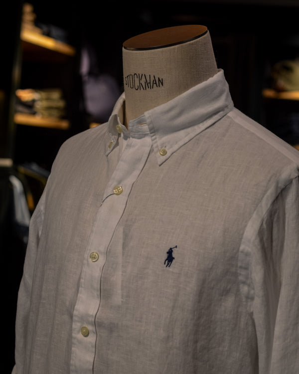Polo Ralph Lauren Long Sleeve Sport Shirt White