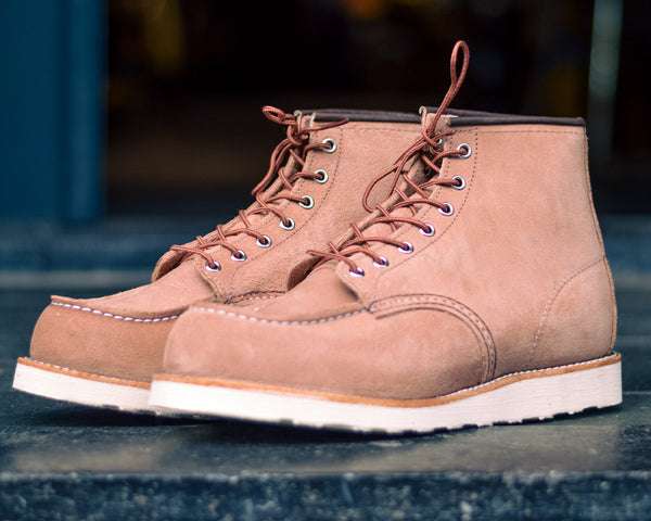 Red Wing 6" Moc Toe 8208 Dusty Rose