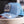 Load image into Gallery viewer, Jonsen Island Trucker Hat Label Cut Blue
