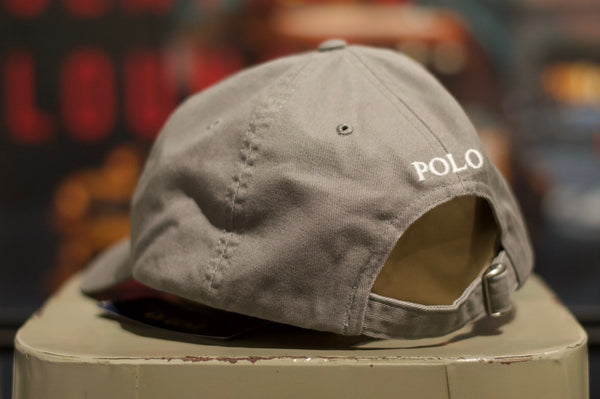 Polo Ralph Lauren Hat Perfect Grey / White (8059180646634)